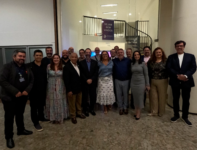 O evento foi realizado no Restaurante Chocolat Glacé, parceiro da nova sede da ASSESPRO DF, no Edifício Centro Empresarial Brasília – Asa Sul.